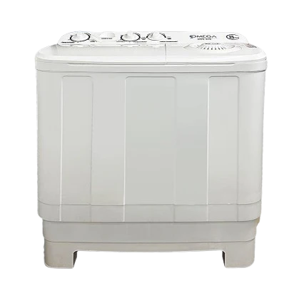 Lavadora Omega 8Kg Doble Tina Tapa Blanca